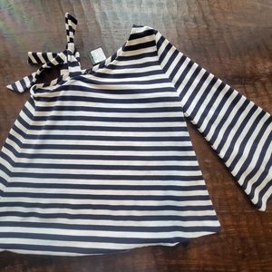 Striped Navy/white staple.  Yacht party ready!